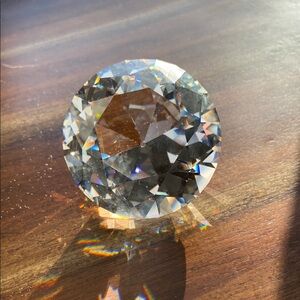 Brilliant Cut Crystal Prism